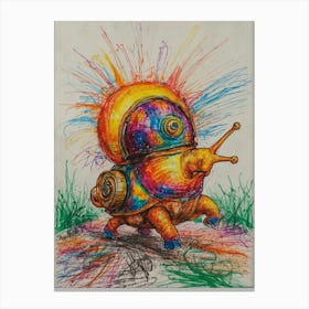 Snail Canvas Print