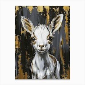 Baby Goat Canvas Print Canvas Print