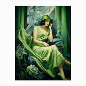 The Green Reverie Canvas Print