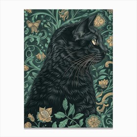 Black Cat 30 Canvas Print