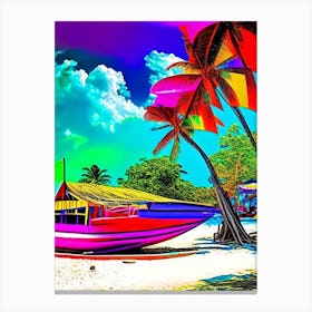 Koh Phayam Thailand Pop Art Photography Tropical Destination Canvas Print