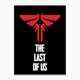 Last Of Us Logo Canvas Print