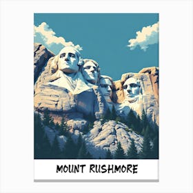 Mount Rushmore Canvas Print