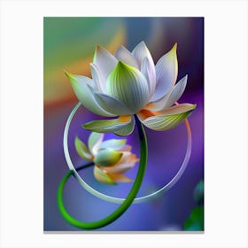 Lotus Flower 122 Canvas Print