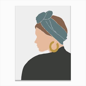 Woman Portrait Canvas Print