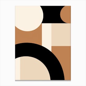 Gгoettingen Geometry, Geometric Bauhaus Canvas Print