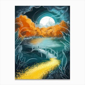 Yellow Brick Road 1 Canvas Print