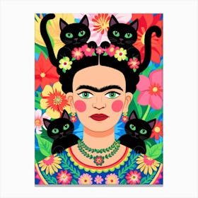 Frida Kahlo 3 Canvas Print