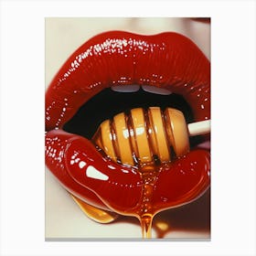 Honey Lips 1 Canvas Print