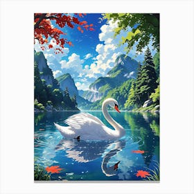 Swan  Canvas Print