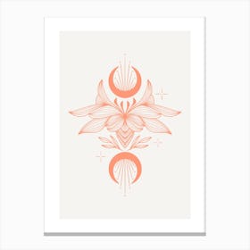 Lotus Flower Canvas Print