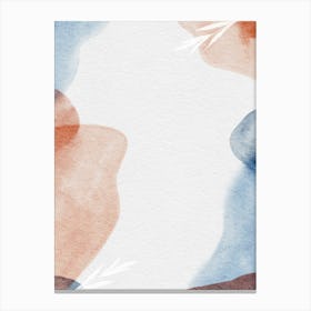 Abstract Watercolor Background 2 Canvas Print