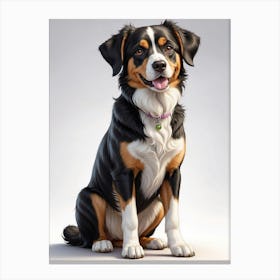 Bernese Mountain Dog  Canvas Print