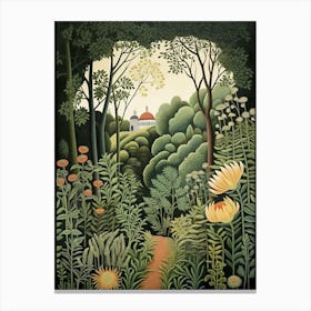 Dumbarton Oaks Usa Henri Rousseau Style 1 Canvas Print
