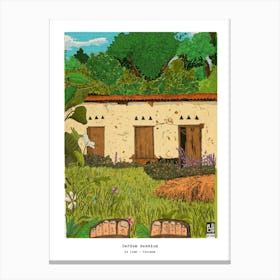 Garden session Dilinh Vietnam Digital Drawing Canvas Print