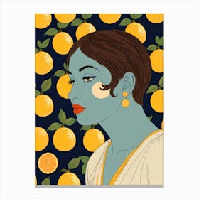 Oranges 4 Canvas Print