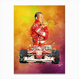 Michael Schumacher 1 Canvas Print