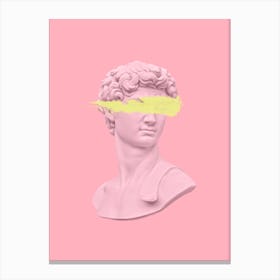 David In Pink Canvas Print