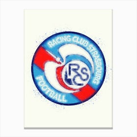 Rc Strasbourg Canvas Print