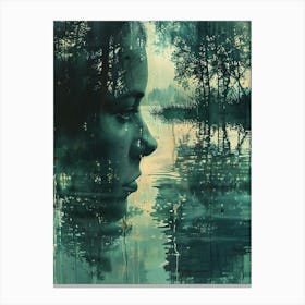 'The Water' Canvas Print