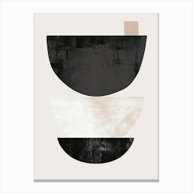 Fukuoka Stone Park Bauhaus Minimalist Canvas Print