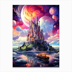 Castle In The Sky 3 Canvas Print