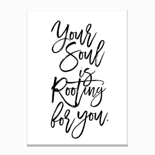 Your Soul Is Rooting Canvas Print
