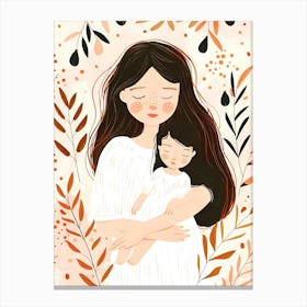 Mother And Daughter 1 Canvas Print