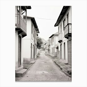 Fethiye, Turkey, Photography In Black And White 1 Canvas Print