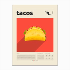 Tacos Canvas Print