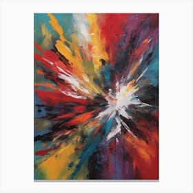 Abstract Painting Canvas Print