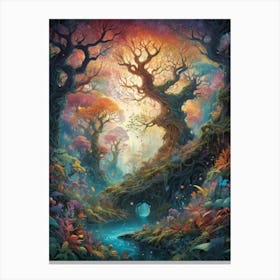 Fairytale Forest 1 Canvas Print