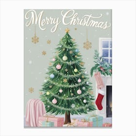 Merry Christmas 8 Canvas Print