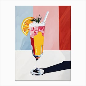 Cocktail Atomic Aperitifs: Mid-Century Ephemera Canvas Print