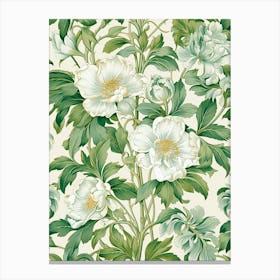 Floral Wallpaper 55 Canvas Print