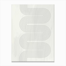 'Spiral Lines' Canvas Print