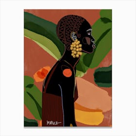 Tropical by mmvce Canvas Print