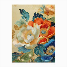 Chinese Flower Painting 31 Canvas Print