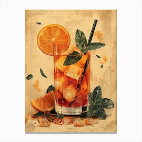 Aperol Spritz Art Print 467 Canvas Print