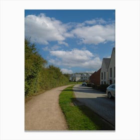 Ketley With Blue Sky Canvas Print