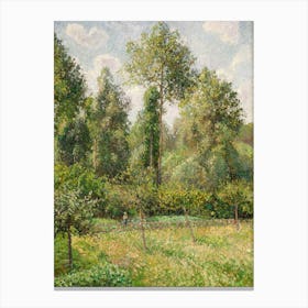 Claude Monet - The Orchard Canvas Print