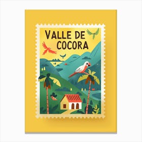 Valle De Cocora Canvas Print