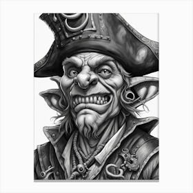 Goblin Pirate 4 Canvas Print