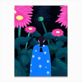 Into The Night Garden Canvas Print