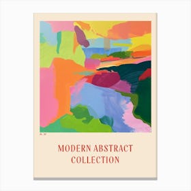 Modern Abstract Collection Poster 98 Canvas Print