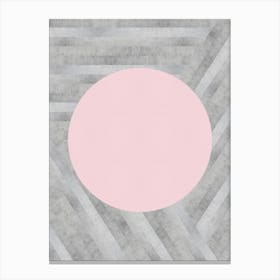 Minimalist geometric shapes 6 Canvas Print