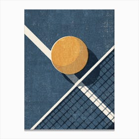 Balls Table Tennis Canvas Print