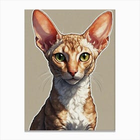 Sphynx Cat 1 Canvas Print