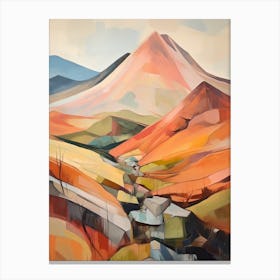 Beinn Tulaichean Scotland Mountain Painting Canvas Print