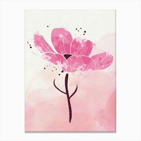 Pink Flower Canvas Print